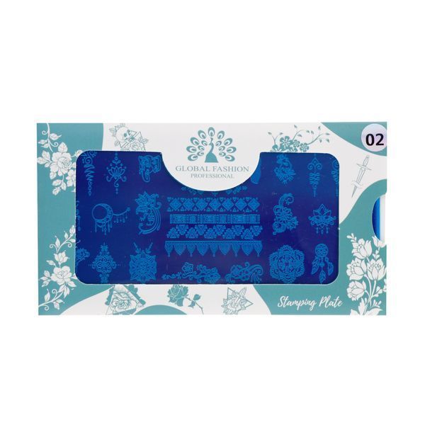 Stamping disc Global Fashion #02 14147 фото