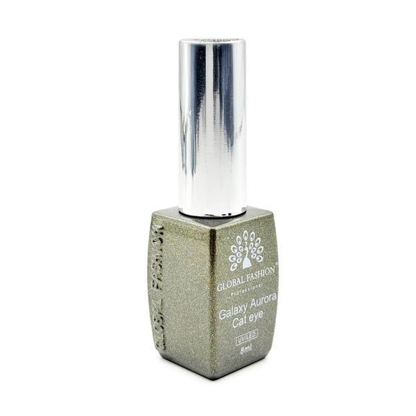 Гель лак кошачий глаз Galaxy Aurora Cat Eye Global Fashion, 8мл, 006 24837 фото