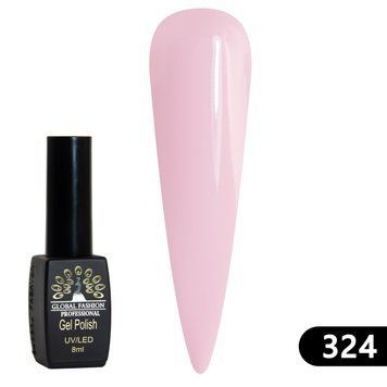 Гель лак BLACK ELITE 324, Global Fashion, 8 мл 2555 фото
