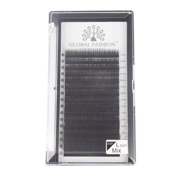 Набор ленточных ресниц Global Fashion Premium Lashes микс (7-15 мм) L 0.10 13063 фото