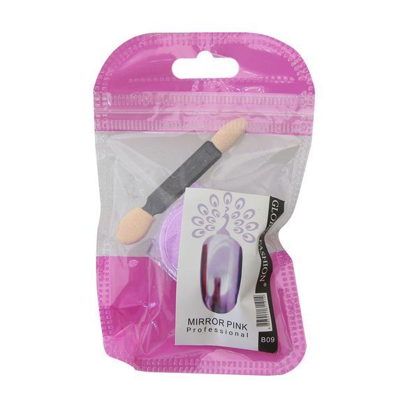 Втирка для ногтей Mirror Pink B09 12514 фото