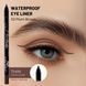 Гелевий олівець для очей, Global Fashion, 02, black-brown 25009 фото 5