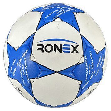 М'яч футбольний Grippy Ronex FN2 Блакитний RXG-F2-LB фото