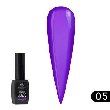 Stained glass gel polish Global Fashion 8 ml, Tinted Glass 05 20105 фото