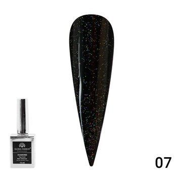 Топ с глиттером Galaxy Top Coat 07, 15 мл 11163 фото