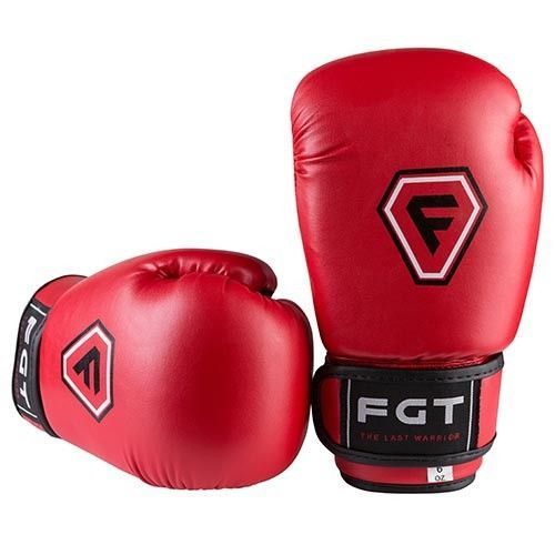 Боксерські рукавички CLUB FGT, Flex, 8 oz, червоний FCLUB-81 фото