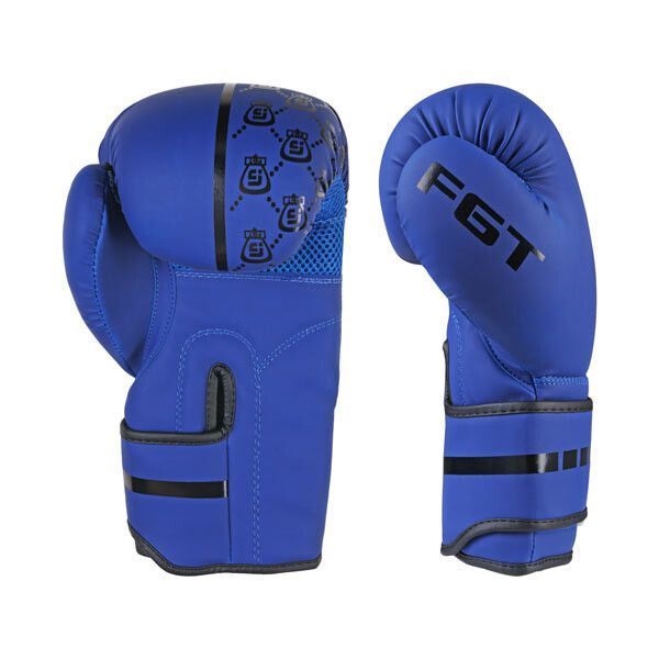 Боксерські рукавички FGT, 3310, 12 oz, синій FT-3310/122 фото
