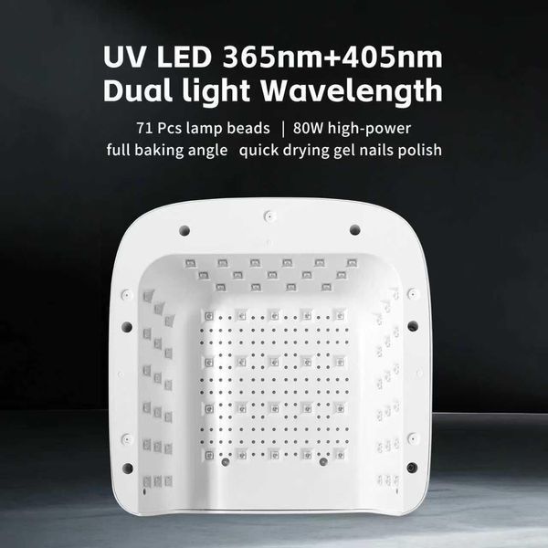 Лампа для маникюра LED/UV 80W GFL-L5 Pro Global Fashion Intelligent Nail Lamp 26919 фото