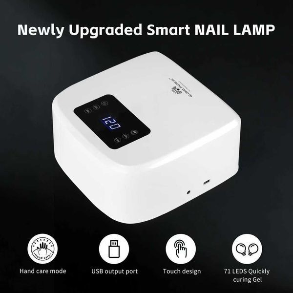 Лампа для маникюра LED/UV 80W GFL-L5 Pro Global Fashion Intelligent Nail Lamp 26919 фото