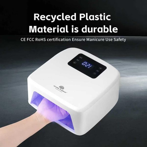 Лампа для маникюра LED/UV 80W GFL-L5 Pro Global Fashion Intelligent Nail Lamp 26919 фото