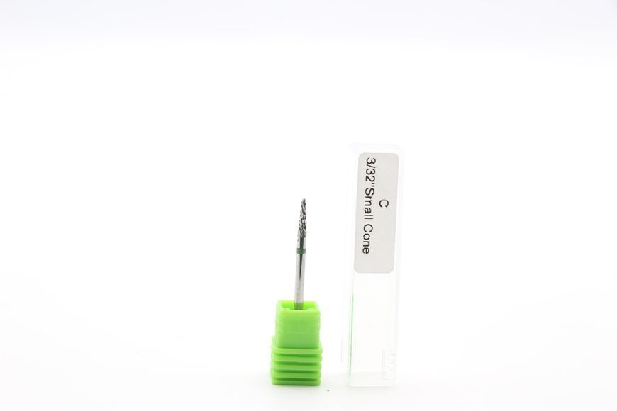 Твердосплавная насадка конус, зеленая насечка, C Small Cone 26440 фото