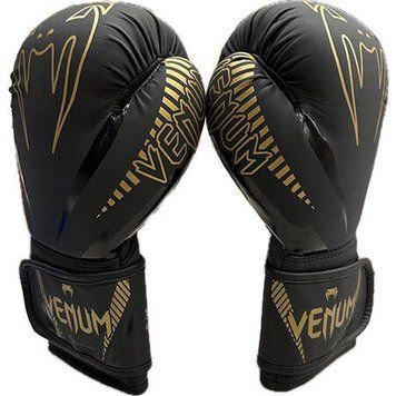 Боксерські рукавички Venum, DX-8523, 10 oz, чорний VM8523-10 фото