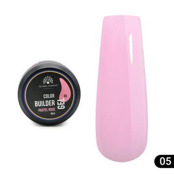 Гель для моделювання нігтів 50 г, Color Builder Gel 05- Pastel rose 26248 фото