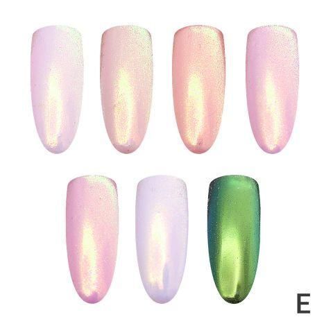 Втирка для нігтів єдиноріг Global Fashion, Unicorn Powder GT-04 4810 фото