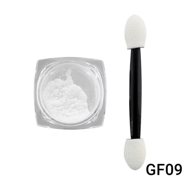 Втирка для нігтів Aurora pigment gold green GF09 9207 фото