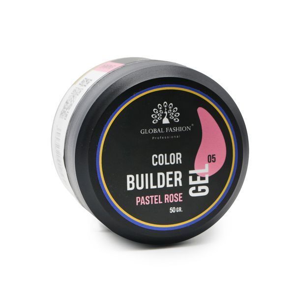 Гель для моделювання нігтів 50 г, Color Builder Gel 05- Pastel rose 26248 фото