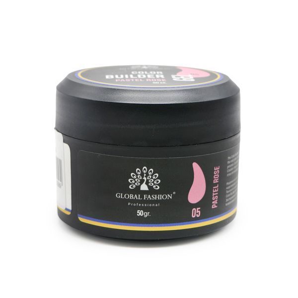 Гель для моделювання нігтів 50 г, Color Builder Gel 05- Pastel rose 26248 фото
