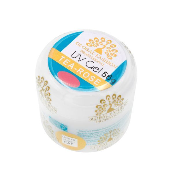 Гель для ногтей Global Fashion 56 g Tea Rose 8245 фото