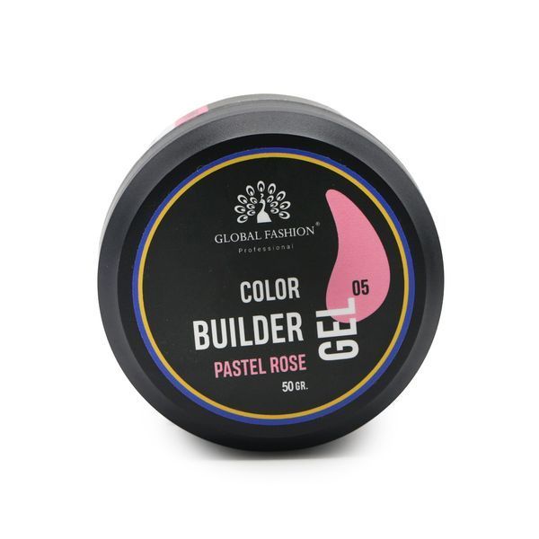 Гель для моделювання нігтів 50 г, Color Builder Gel 05- Pastel rose 26248 фото