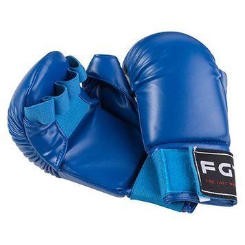 Накладки для карате FGT, PU4008, M, синий F4008-MB фото
