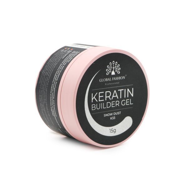 KERATIN BUILDER GEL, K33, Global Fashion, 15 g 26308 фото