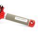 Flat brush with natural bristles Global Fashion 1501 red 16772 фото 5