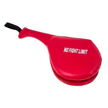 Ракетка для Тхеквондо NoFightLimit, подвійна, FLEX, червоний NFL-2-R фото