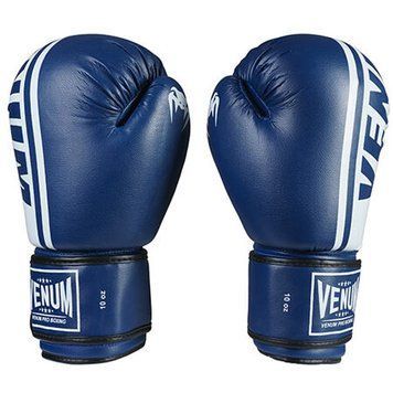 Боксерські рукавички Venum, PVC-19, 8 oz, синій VM19-8B фото