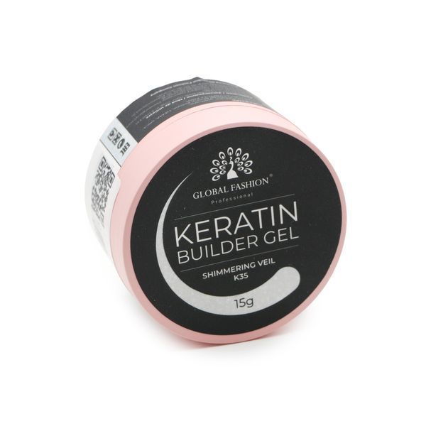KERATIN BUILDER GEL, K35, Global Fashion, 15 g 26310 фото
