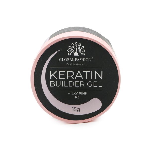 KERATIN BUILDER GEL, K5, Global Fashion, 15 g 26275 фото