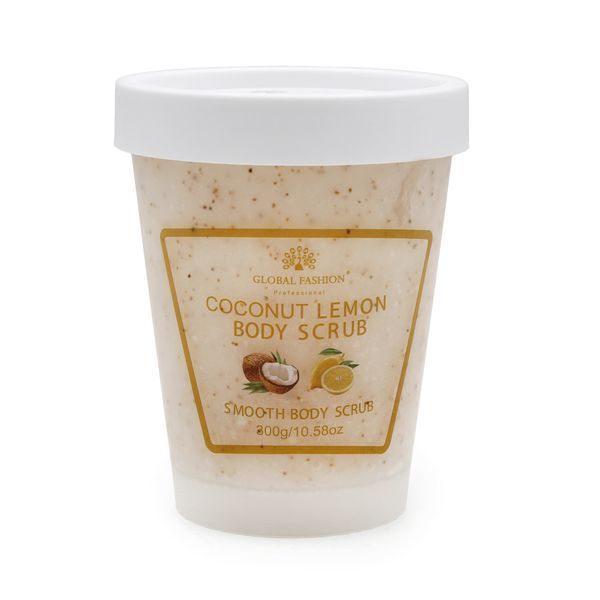 Скраб для тіла , Global Fashion, Body Scrub, Coconut Lemon, 300g 25148 фото