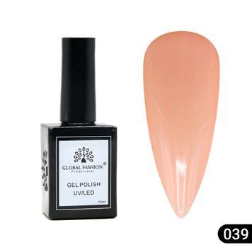 Гель лак Global Fashion, Gel polish&nbsp;15&nbsp;ml,&nbsp;39 23875 фото