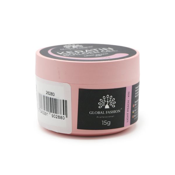 KERATIN BUILDER GEL, K10, Global Fashion, 15 g 26280 фото
