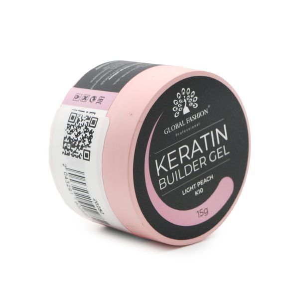 KERATIN BUILDER GEL, K10, Global Fashion, 15 g 26280 фото