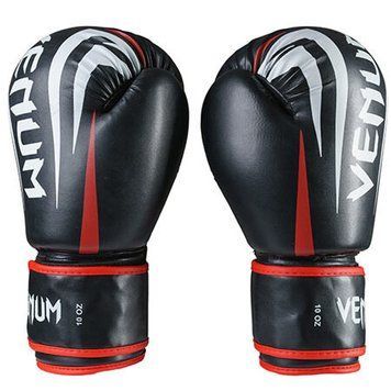 Боксерські рукавички Venum, DX, 12 oz, чорний VM2145-12BL фото