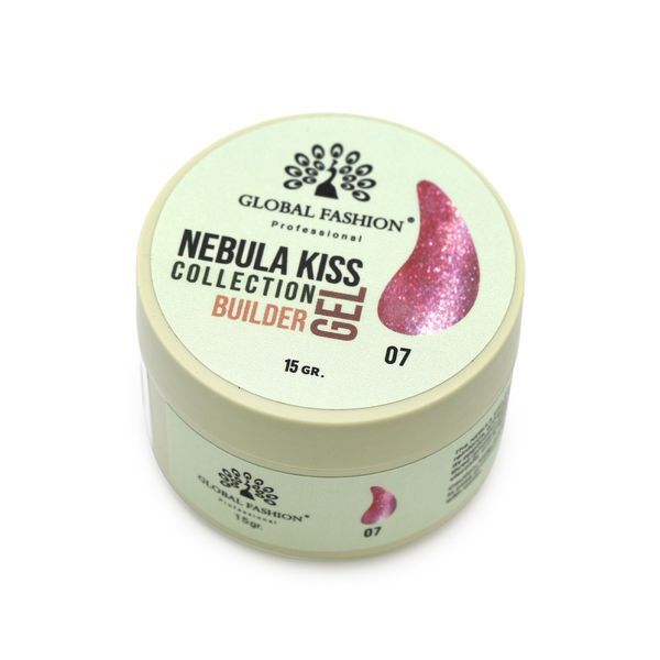 Гель для моделирования ногтей 15 г, Nebula Kiss Builder Gel 07 26219 фото