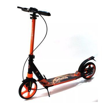 Городской самокат с дисковым тормозом мод (Prime) Bavar Sport Оранжевый 2489243005 фото