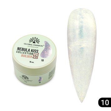 Гель для моделювання нігтів 15 г, Nebula Kiss Builder Gel 10 26222 фото