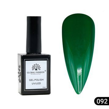 Гель лак Global Fashion, Gel polish&nbsp;15&nbsp;ml,&nbsp;92 23928 фото