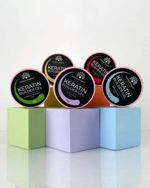 KERATIN BUILDER GEL, K38, Global Fashion, 15 g 26315 фото