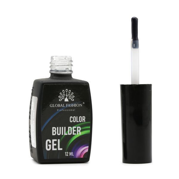 Кольоровий гель для нігтів Color Builder Gel 12 мл, 01 18954 фото