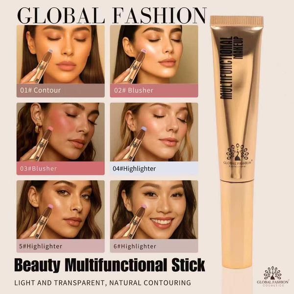 Хайлайтер для обличчя, Multifunctional Makeup Pen, Global Fashion, GM06 25035 фото