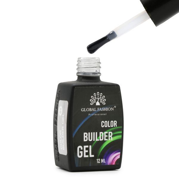 Кольоровий гель для нігтів Color Builder Gel 12 мл, 01 18954 фото