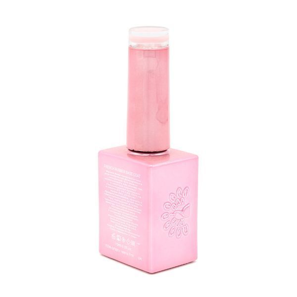 Каучукова база для гель лаку френч, Rubber Base Coat French, 15 мл, Global Fashion 06 8100 фото