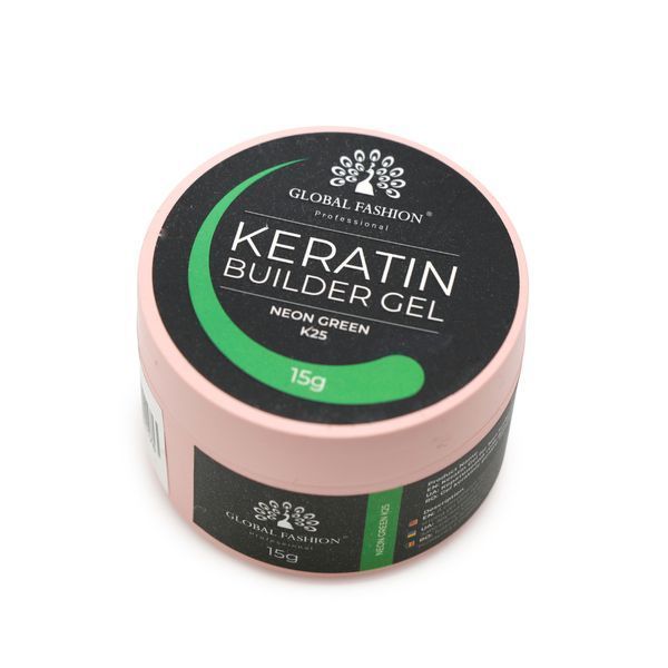 KERATIN BUILDER GEL, K25, Global Fashion, 15 g 26298 фото