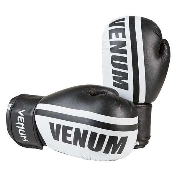 Боксерські рукавички Venum, PVC-19, 8 oz, чорний VM19-8BL фото