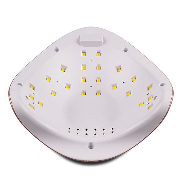 LED+UV Лампа SUN 5 48W Ніжно-рожева 2970676315 фото