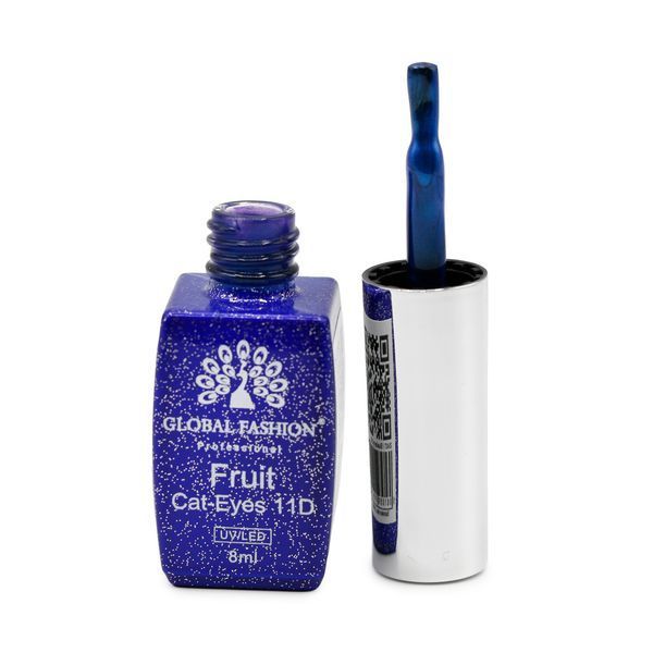 Cats Eye Gel Lacquer Fruit 11D, 8 ml, 02 25427 фото