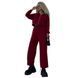 Костюм женский (худи и джоггеры) двухнитка CRY-1159 (42 - 46 р.) Бордовый CRY-1159 фото 1