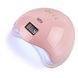 LED+UV Лампа SUN 5 48W Ніжно-рожева 2970676315 фото 1